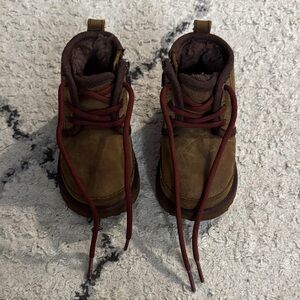 UGG Kids Boots in Brown and Dark Red